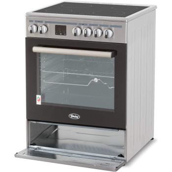 Terim 60X60 Ceramic Cooking Range, 6 Oven Function With Turbo Fan, TERVC66ST, 1 Year Warranty