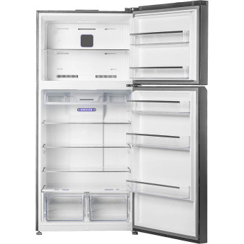 Terim 700 Liters Top Mount Refrigerator, Glass Shelves, Stainless Steel Finish, TERR700SS, 1 Year Warranty