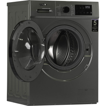 Terim 8/5 Kg Fully Automatic Washer Dryer, Dark Silver, TERWD8514MS, Min 1 Year Manufacturer Warranty