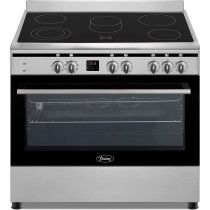 Terim 90X60 Ceramic Cooking Range, 9 Oven Function With Turbo Fan, Tervc96St, 1 Year Warranty