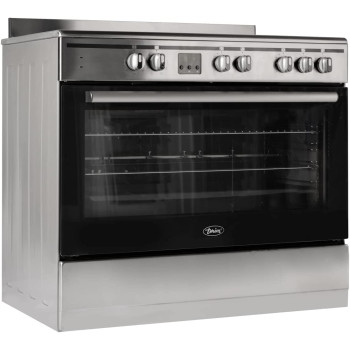 Terim 90X60 Ceramic Cooking Range, 9 Oven Function With Turbo Fan, Tervc96St, 1 Year Warranty