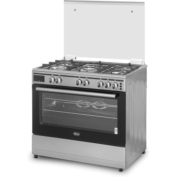 Terim 90X60 Cm Full Gas Cooking Range, 106 Liters Oven Capacity With Self Cleaning Function, 1 Year Warranty