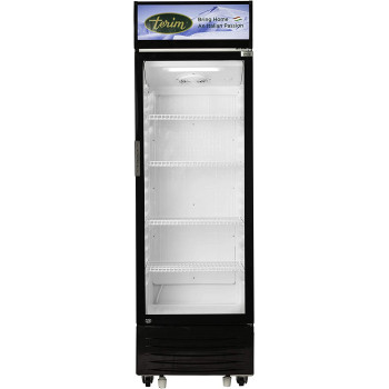 Terim Free Standing Beverage Cooler, Showcase Chiller, Single Door, 400L, TERSC400W - 1 Year Warranty