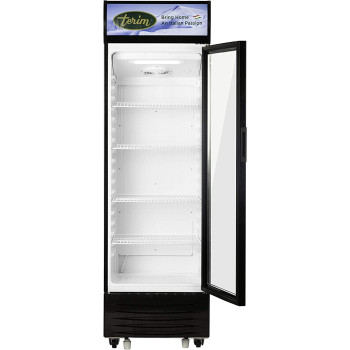 Terim Free Standing Beverage Cooler, Showcase Chiller, Single Door, 400L, TERSC400W - 1 Year Warranty