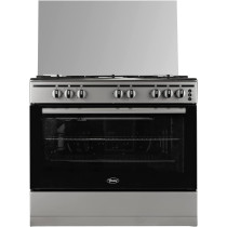 Terim Terfl71200S, 90 Cm Gas Cooking Range, 5 Gas Burners With Cast Iron Pan Support, 1 Year Warranty