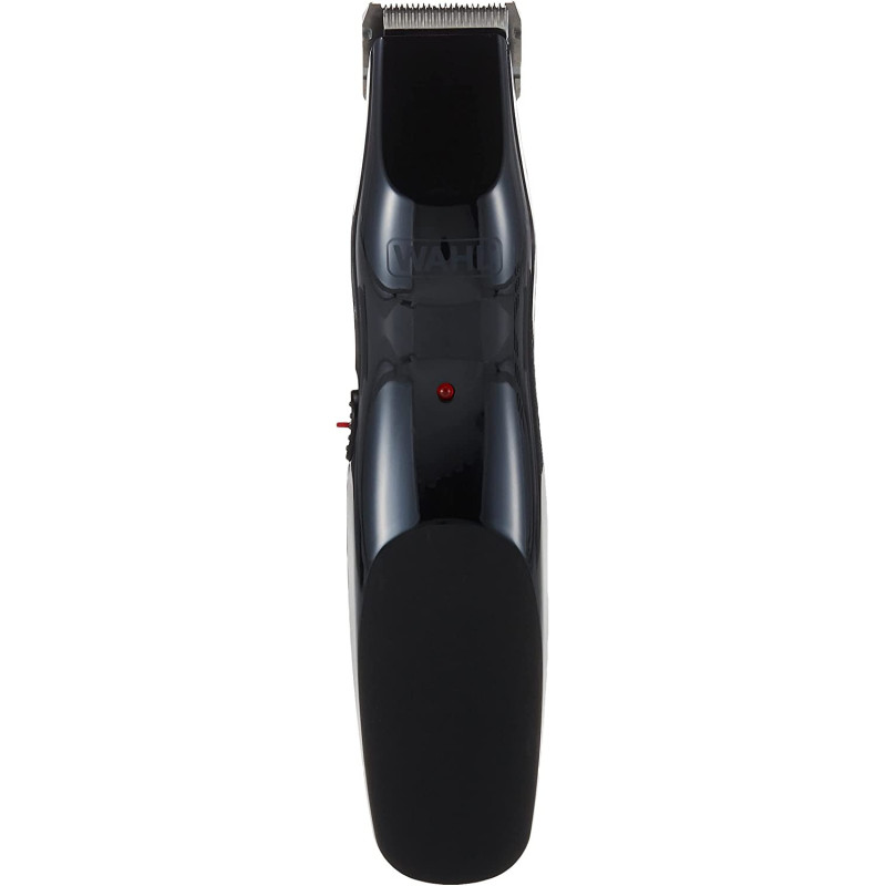 Wahl Groomsman Rechargeable Cord/Cordless Beard & Stubble Trimmer, All-In-One Trimmer, Nose & Ear Trimmer, Precision Ground Blades, Rechargeable Trimmer Guide Combs, 9918-1427 (Black/Silver)