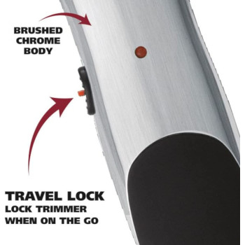 Wahl Groomsman Rechargeable Cord/Cordless Beard & Stubble Trimmer, All-In-One Trimmer, Nose & Ear Trimmer, Precision Ground Blades, Rechargeable Trimmer Guide Combs, 9918-1427 (Black/Silver)