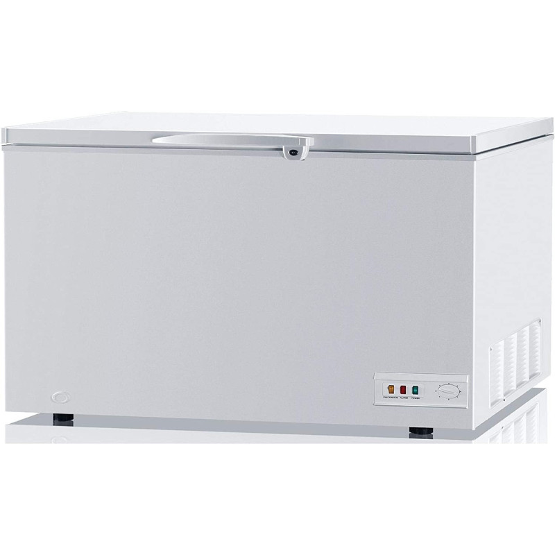 Westpoint 283 Liters White Chest Freezer, Ergonomic Capability, Fast Freezing Option, Wbeq-3514Gwl