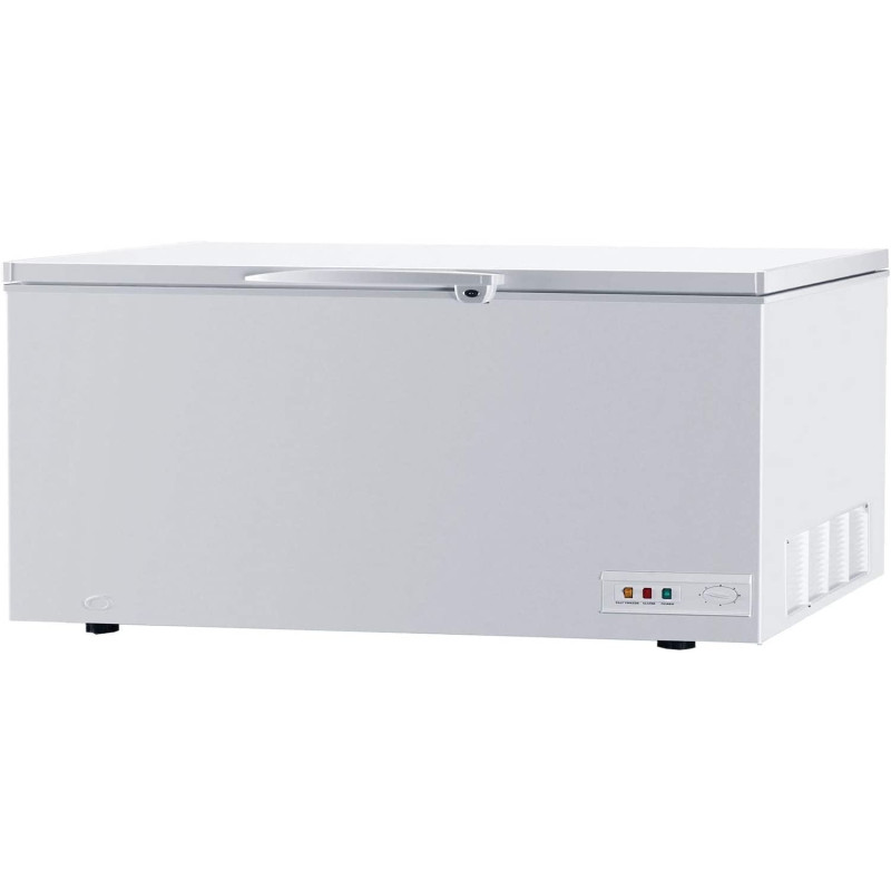Westpoint 560 Liters White Chest Freezer, Space-Saving Design, Fast Freezing Option, Spacious Compartment, 2 Metal Wired Baskets, Adjustable Temperature Control, Wbeq-6614Gwl