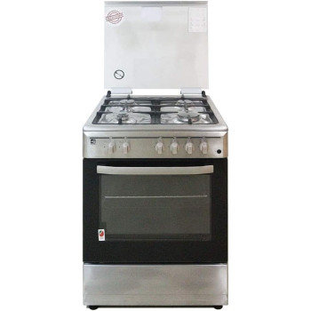 White Gas 60 x 60, 4 Gas Burner Cooking Range, Model - WG6060GSS-1, 1 Year Full Warranty