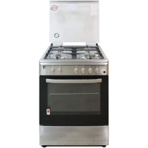 White Gas 60 x 60, 4 Gas Burner Cooking Range, Model - WG6060GSS-1, 1 Year Full Warranty