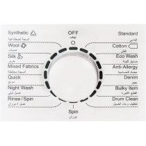White Wash Front Load Washing Machine 8.5 Kg, Ww1400Invw, 1 Year Warranty