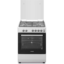 Wolf Power 60 Cm, Gas Cooking Range With 4 Gas Burners, Automatic Ignition, WCR6060FS, 1 Year Warranty