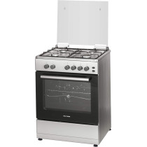 Wolf Power 60 Cm, Gas Cooking Range With 4 Gas Burners, Automatic Ignition, WCR6060FS, 1 Year Warranty