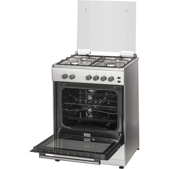 Wolf Power 60 Cm, Gas Cooking Range With 4 Gas Burners, Automatic Ignition, WCR6060FS, 1 Year Warranty
