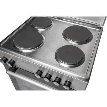 Wolf Power 60X60 Cm Hotplate Cooker, 65 Liters Oven With Fan, Automatic Ignition,WGC6060HERMF, 1 Year Warranty