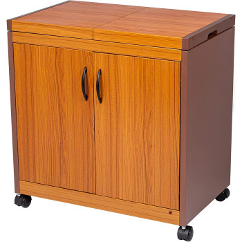 Wolf Power Freestanding 3 Dish Food Warmer Trolley With Slide Cover, Golden, WPS6232GO