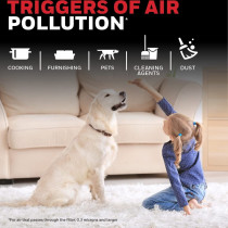 Honeywell Air Touch P1 Indoor Air Purifier. Pre Filter, H13 Hepa Filter, Activated Carbon Filter, Removes 99.99% Pollutants & Micro Allergens, 3 Stage Filtration, Coverage Area Of 698 Sq.Ft