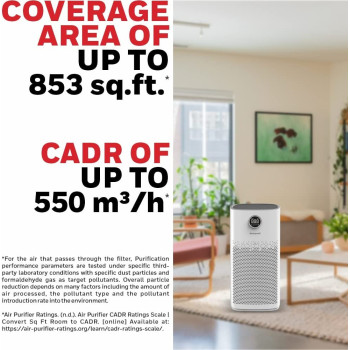 Honeywell Air Touch P2 Air Purifier With H13 Hepa Filter, Activated Carbon Filter, Smart Wi-Fi