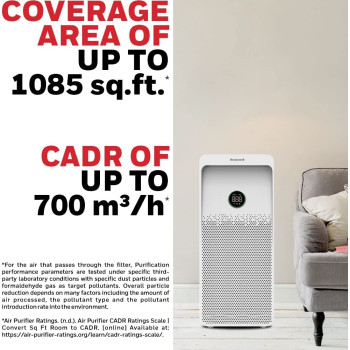 Honeywell Air touch U1 Indoor Air Purifier. Anti-Bacterial, H13 HEPA Filter, Activated Carbon Filter