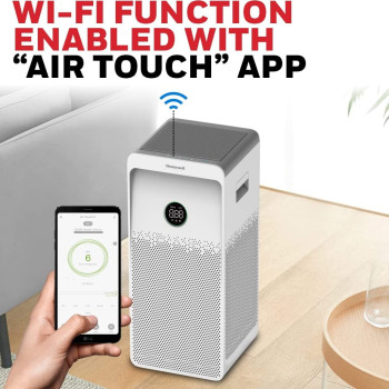 Honeywell Air touch U1 Indoor Air Purifier. Anti-Bacterial, H13 HEPA Filter, Activated Carbon Filter