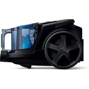 Philips Powerpro Compact Black: 1800W, 330W Suction Power, Power Cyclone 5 Technology, Integrated Brush, Hepa Filter, Easy To Empty Dust Bucket, 1.5L Dust Capacity Fc9350/61