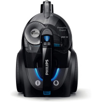 Philips Powerpro Expert Bagless, Deep Black Fc9732/61: 2100W, 420W Suction Power, Powercyclone 8, 2L Dust Capacity, Allergy Filter, Triactive+ Nozzle, Crevice Tool, Active Lock,2 Years Warranty