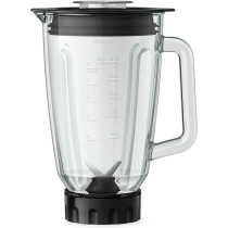 Philips Series 5000 Blender, Metallic, 1000W Metal, Variable Speed, 2L Glass Jar, 1 Tumbler, Problend 6, Pulse Button Hr3573/91. 2 Years Warranty