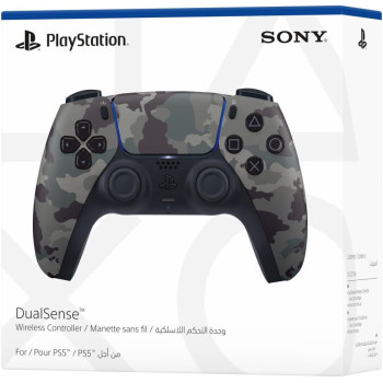 Sony Playstation 5 Dualsense Wireless Controller Grey Camouflage