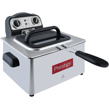 Prestige Stainless Steel Deep Fryer, 4 Ltr, 2200 Watts, Silver