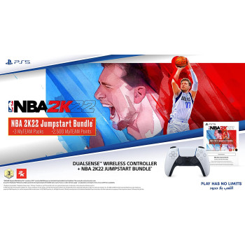 Ps5 Dualsense Wireless Controller With NBA 2K22 Dlc UAE Version