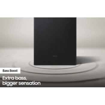 Samsung (HW-A550) 2.1Ch Soundbar - Dolby 5.1/ DTS Virtual X 2021 - International Version