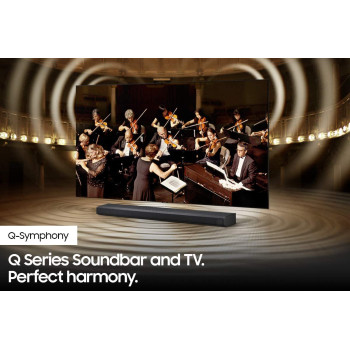 SAMSUNG 3.1.2ch Q700A Q Series Soundbar-2021 Model Black - HW-Q700A - International Version