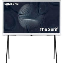 SAMSUNG 55-Inch Class Qled 4K The Serif Ls01B Series Smart Tv W/I-Shaped Design Anti-Reflection Portable Easel Stand 2022 Model - 55Ls01B - International Version
