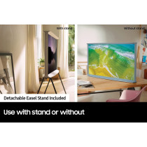 SAMSUNG 65-Inch Class Qled 4K The Serif LS01B Series Smart Tv W/I-Shaped Design Anti-Reflection Matte Display 2022 Model - 65LS01B - International Version