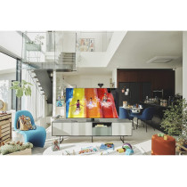 Samsung 85 Inch QLED 4K Smart TV 2022 - Quantum 4K Processor With AI Adaptive Sound & Super Ultrawide Gameview PC On TV - 85Q70B - International Version