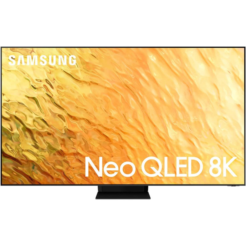 SAMSUNG 85-Inch Class Neo QLED 8K QN800B Series Mini Led Quantum HDR 32X Dolby Atmos Ultra Viewing Angle Smart TV - QN85QN800B - International Version