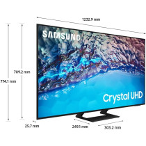 SAMSUNG Smart Tv, Crystal Uhd 4K, Bu8500, 55 Inch, Black, 2022, Hdr 10+, Dynamic Crystal Color, Object Tracking Sound Lite, Smart Hub, 2 Speakers, Lcd Led, Ua55Bu8500Uxzn