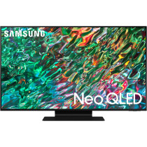 SAMSUNG Smart Tv, Neo Qled 4K, Qn90B, 50 Inch, Titan Black, 2022, Quantum Hdr 24X, Dolby Atmos Audio, Smart Hub, 8 Speakers And In-Built Woofer, Mini Led, Qa50Qn90Bauxzn