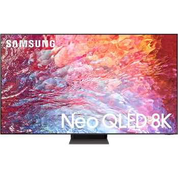 SAMSUNG Smart Tv, Neo Qled 8K, Qn700B, 55 Inch, Stainless Steel, 2022, Quantum Hdr 32X, Dolby Atmos Audio, Smart Hub, 8 Speakers And In-Built Woofer, Mini Led, Qa55Qn700Buxzn