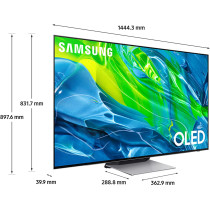 SAMSUNG Smart Tv, Oled 4K , S95B, 55 Inch, Black, 2022, Quantum Hdr Oled, Dolby Atmos Audio, Smart Hub, Laser Slim Design, Qa55S95Bauxzn