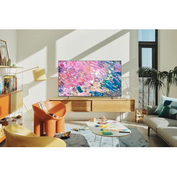 Samsung Smart Tv, QLED 4K, Q60B, 75 Inch, Black, 2022, Quantum HDR, Object Tracking Sound Lite, Smart Hub, 2 Speakers, Dual LED, Smart Calibration, Adjustable Stand, QA75Q60BAUXZN