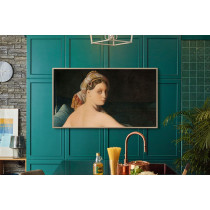 Samsung 75 Inch Smart Tv, The Frame, Lifestyle QLED 4K Android Tv, LS03B, Black, 2022, 4 Speakers, Model - QA75LS03BAUXZN With 1 Year Manufacturer Warranty