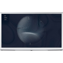 Samsung Smart Tv, The Serif, Lifestyle QLED 4K, LS01B, 55 Inch, Cloud White, 2022, 360 All Around Design, HDR 10+, Smart Hub, 4 Speakers, QA55LS01BAUXZN