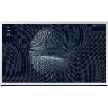 Samsung Smart TV, The Serif, Lifestyle QLED 4K, LS01B, 65 Inch, Cloud White, 2022, 360 All Around Design, HDR 10+, Smart Hub, 4 Speakers, QA65LS01BAUXZN