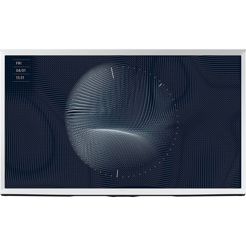 Samsung Smart TV, The Serif, Lifestyle QLED 4K, LS01B, 65 Inch, Cloud White, 2022, 360 All Around Design, HDR 10+, Smart Hub, 4 Speakers, QA65LS01BAUXZN