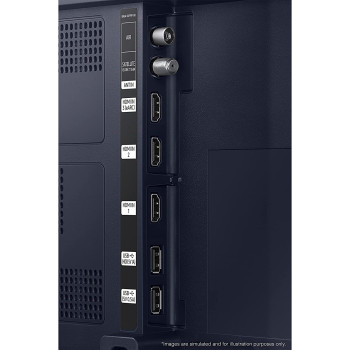 Samsung 43 Inch The Sero, Lifestyle QLED 4K Smart TV, LS05B, Navy Blue, 2022, Mobile Optimized Rotating Screen, Quantum Dot, Smart Hub, 4 Speakers And In-Built Woofer, Model - QA43LS05BAUXZN With 1  Year  Warranty