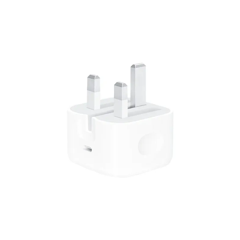 Apple 20W USB-C 3-Pin Power Adapter White