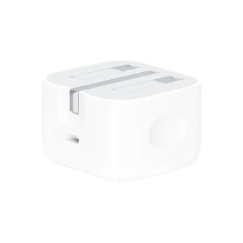 Apple 20W USB-C 3-Pin Power Adapter White