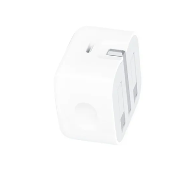 Apple 20W USB-C 3-Pin Power Adapter White